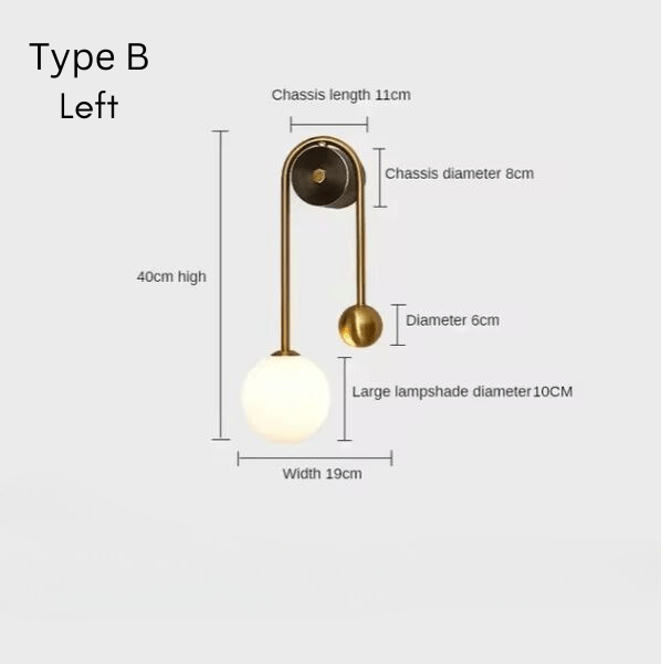 Balanced Wall Light - Hestia + Co.