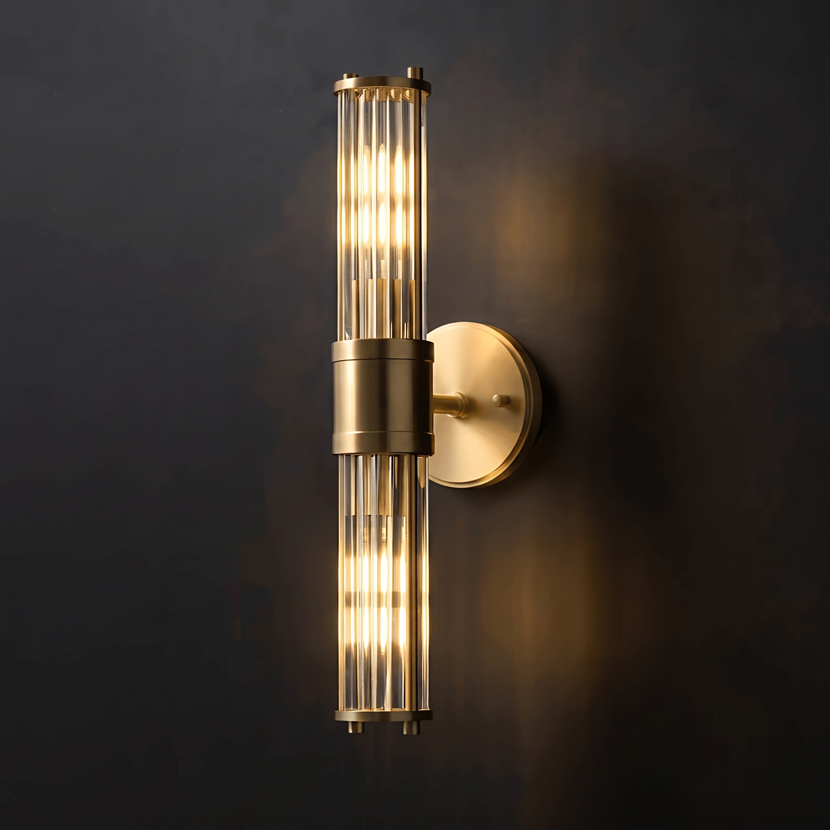 Athena Wall Light - Hestia + Co. (night-time)
