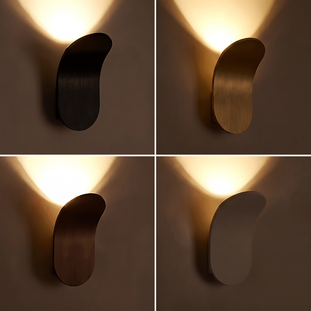 Kallio Wall Light - Hestia + Co. (night-time)