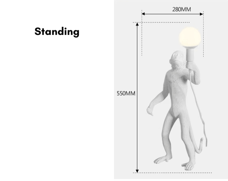 Monkey Lamp - Hestia + Co.