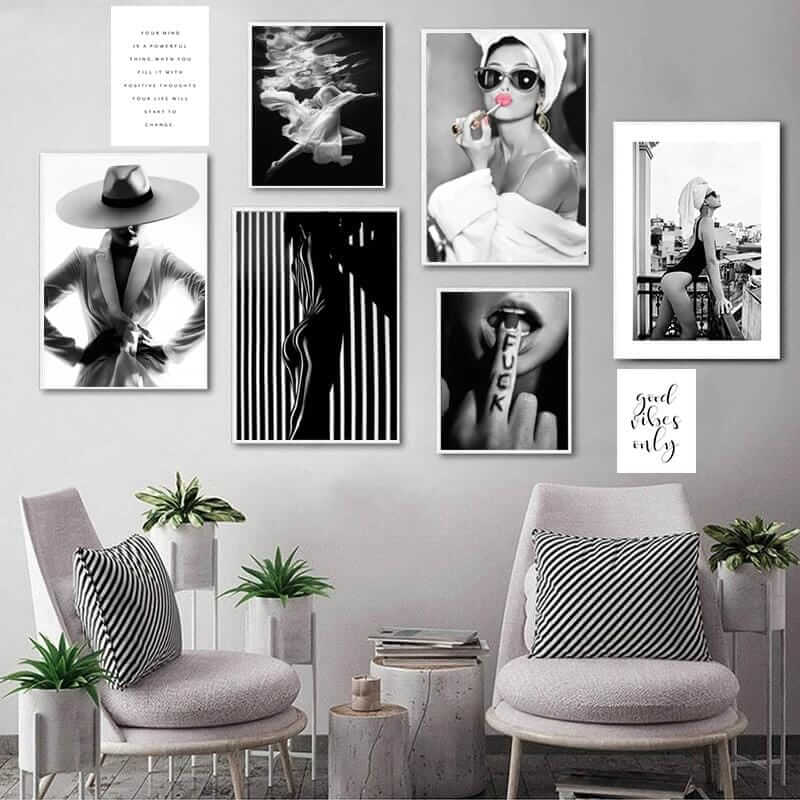 Black + White Post Modern Photography - Hestia + Co.