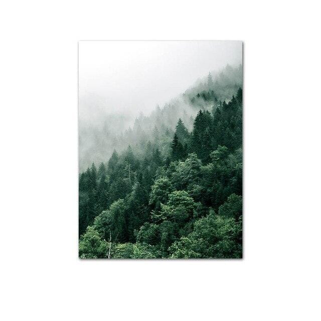 Foggy Forest Print - Hestia + Co.