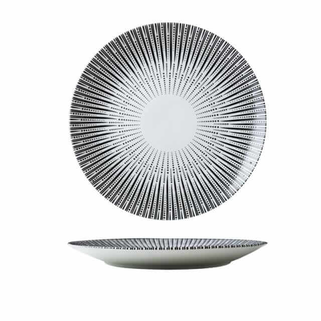 Geo Ceramic Plates - Hestia + Co.