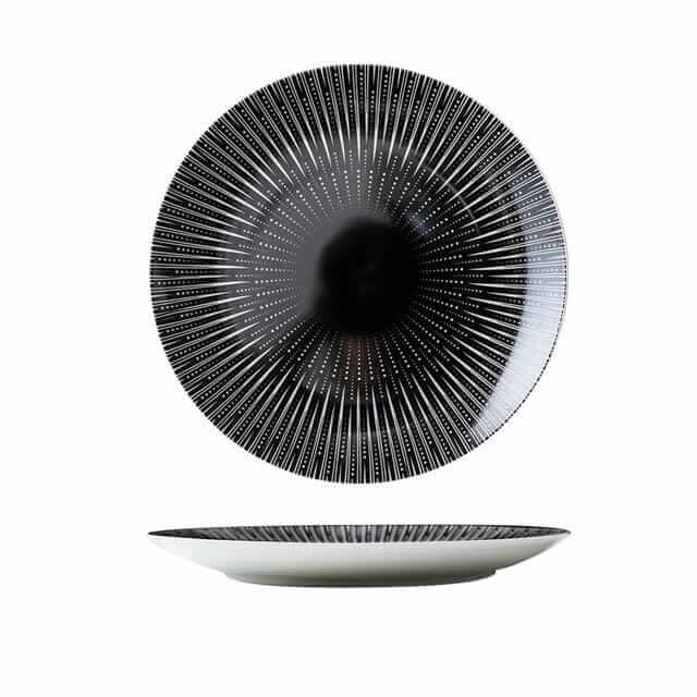 Geo Ceramic Plates - Hestia + Co.