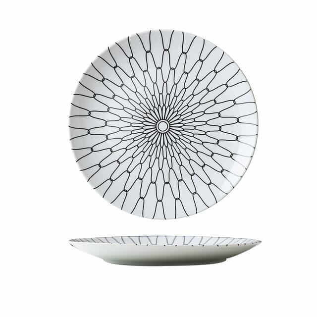 Geo Ceramic Plates - Hestia + Co.