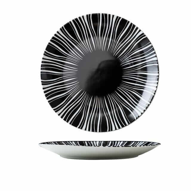 Geo Ceramic Plates - Hestia + Co.