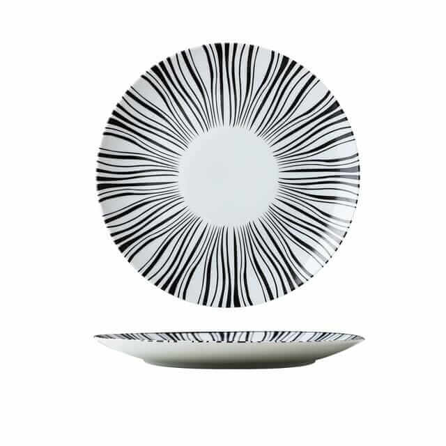 Geo Ceramic Plates - Hestia + Co.