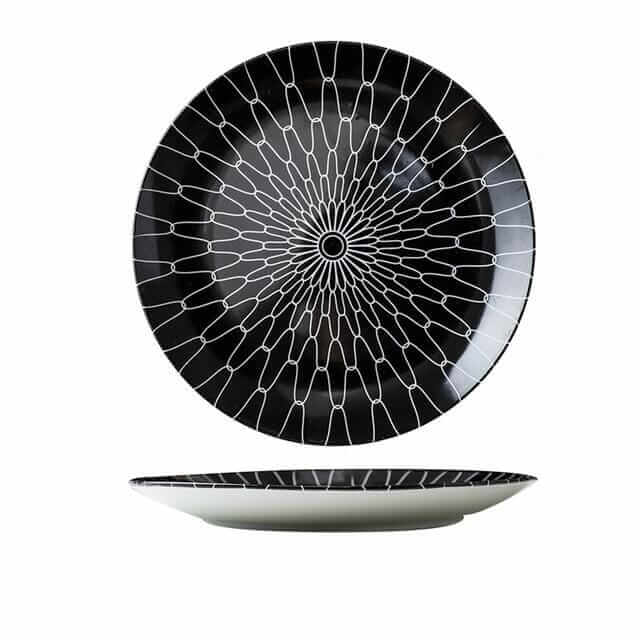 Geo Ceramic Plates - Hestia + Co.