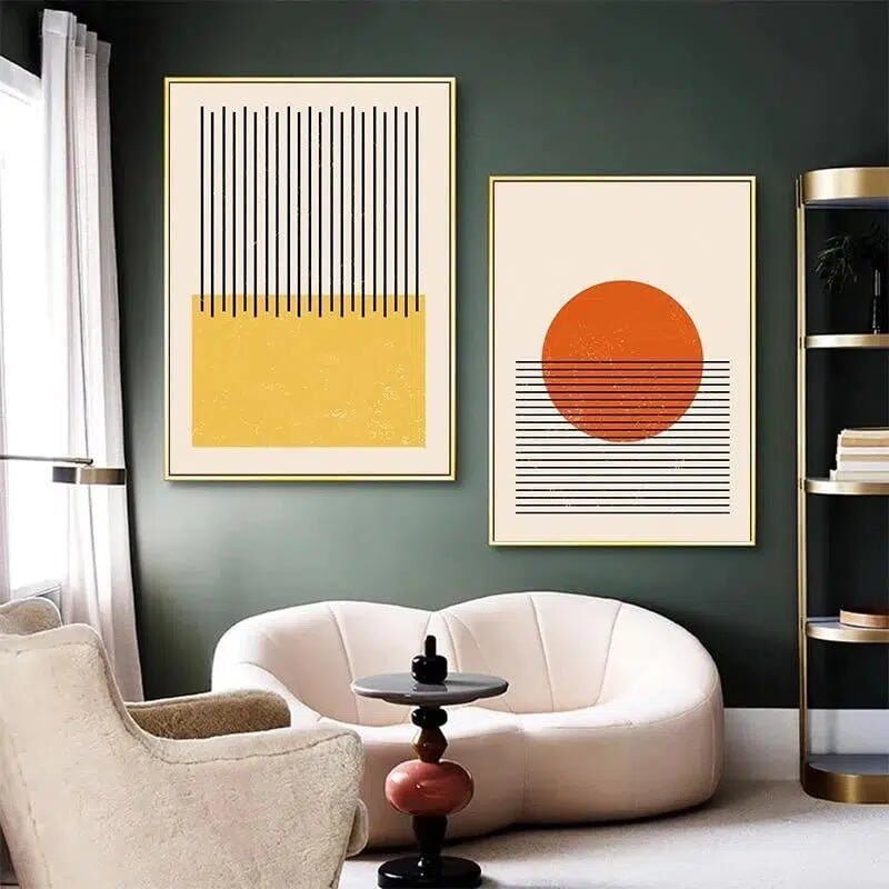 Geometric shape prints - Hestia + Co.