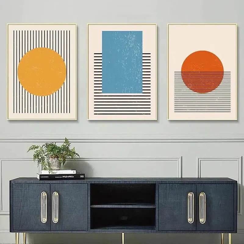 Geometric shape prints - Hestia + Co.