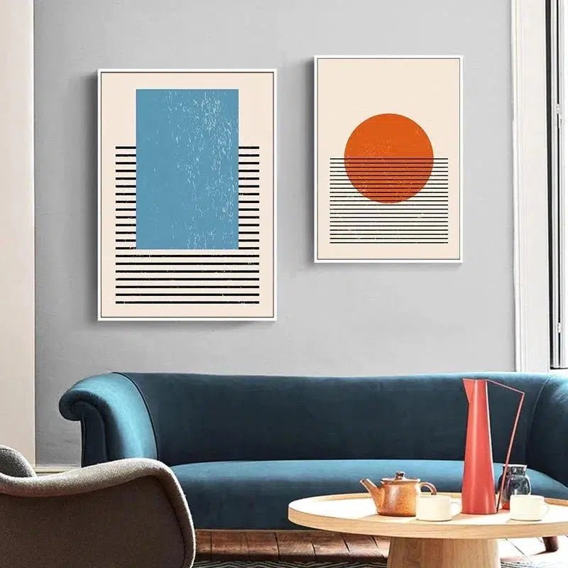 Geometric shape prints - Hestia + Co.