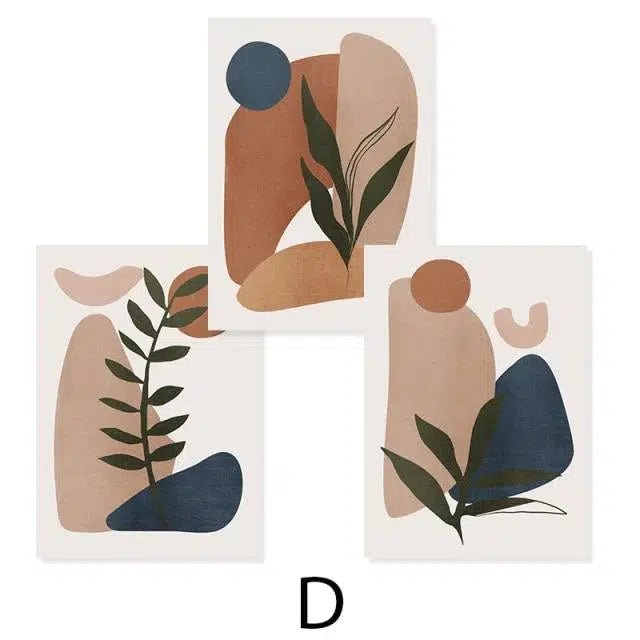 Green Leaf Bohemia Prints - Hestia + Co.