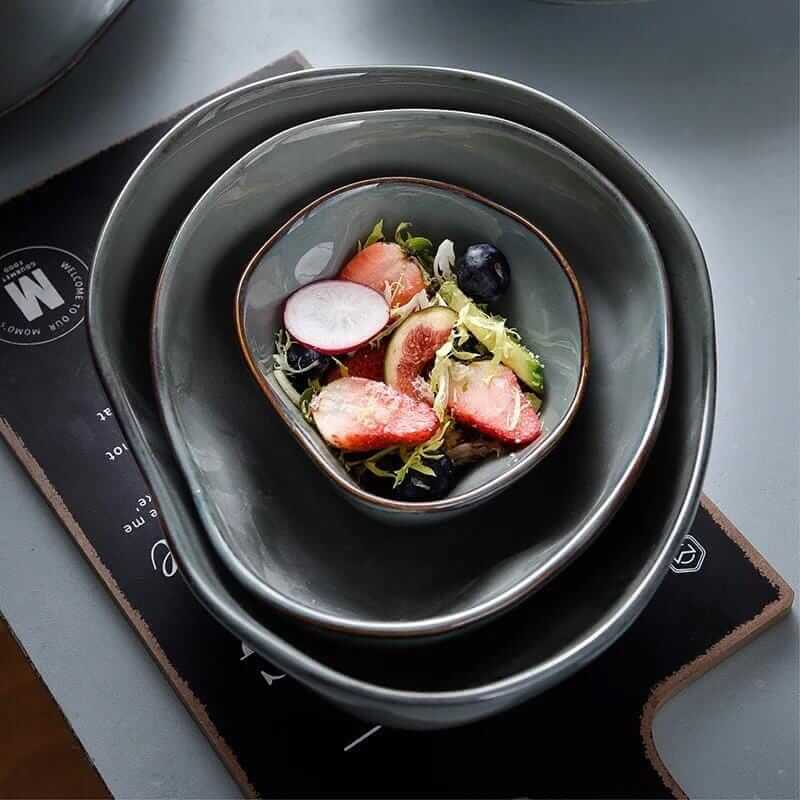 Irregular Ceramic Dishes + Plates - Hestia + Co.