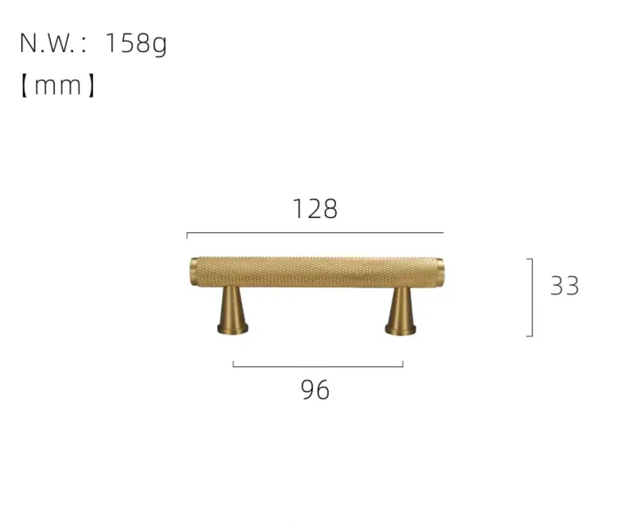 Knurled Handles - Hestia + Co.