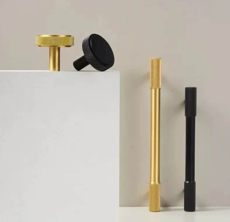 Knurled Tip Handles - Hestia + Co.