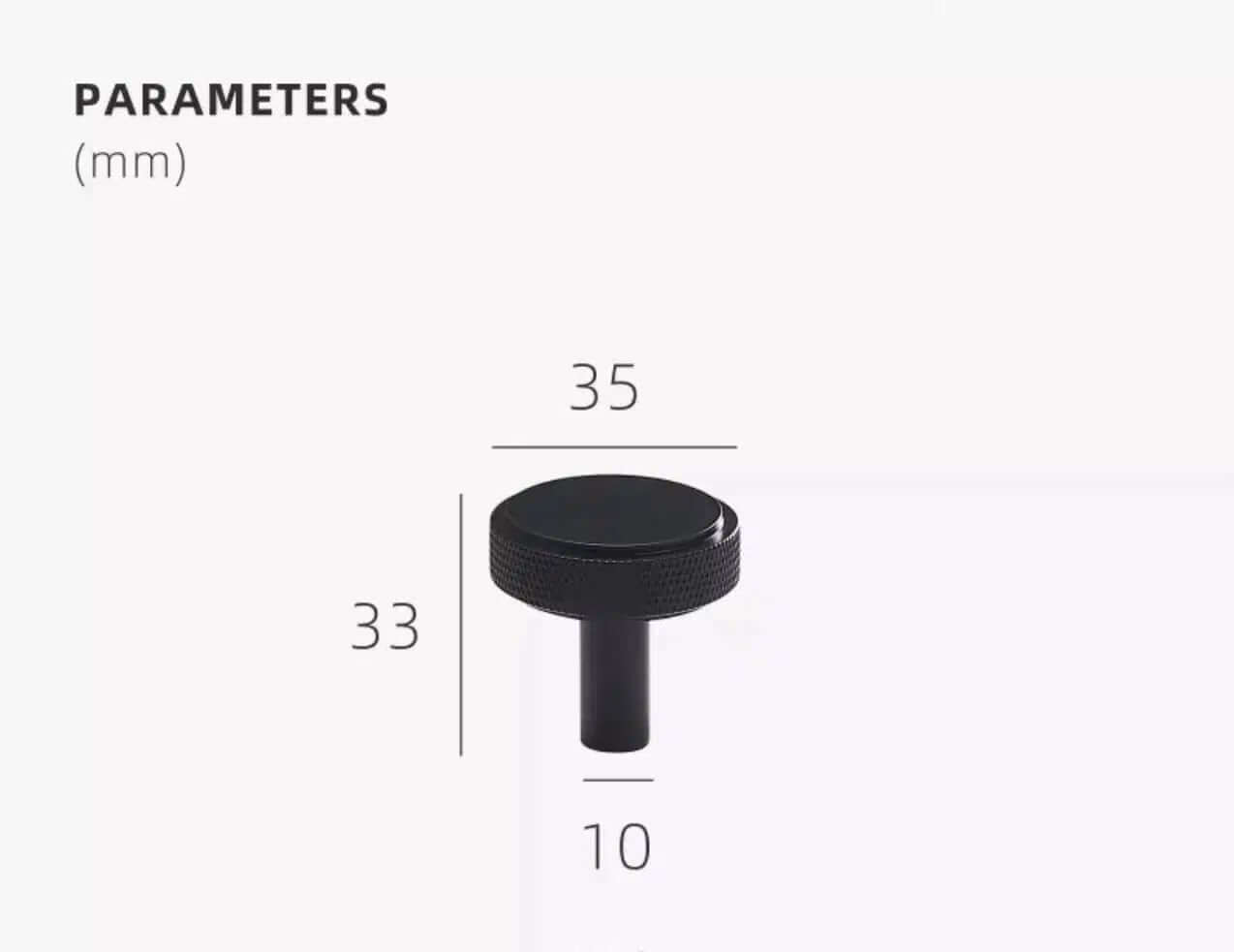 Knurled Tip Handles - Hestia + Co.