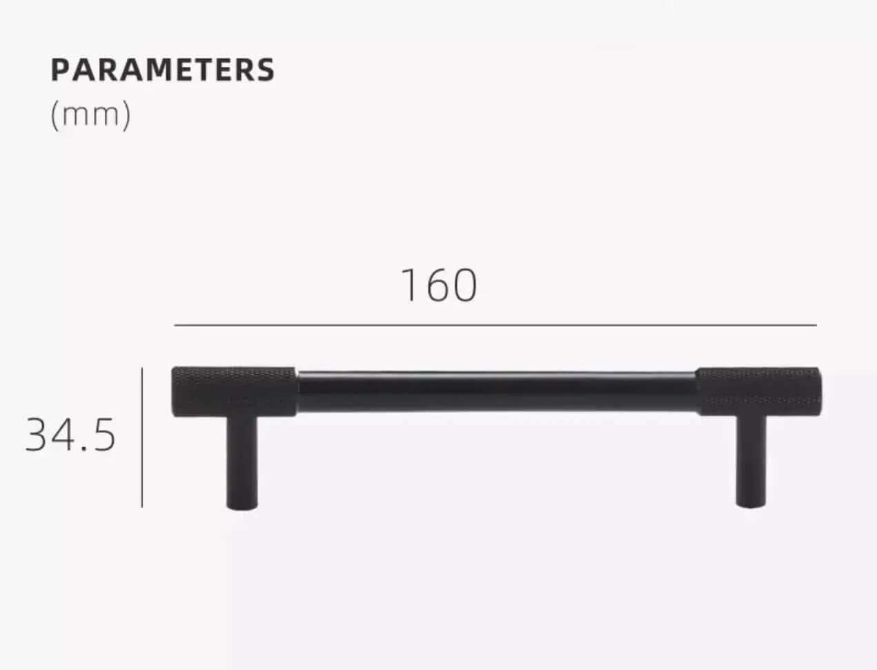 Knurled Tip Handles - Hestia + Co.