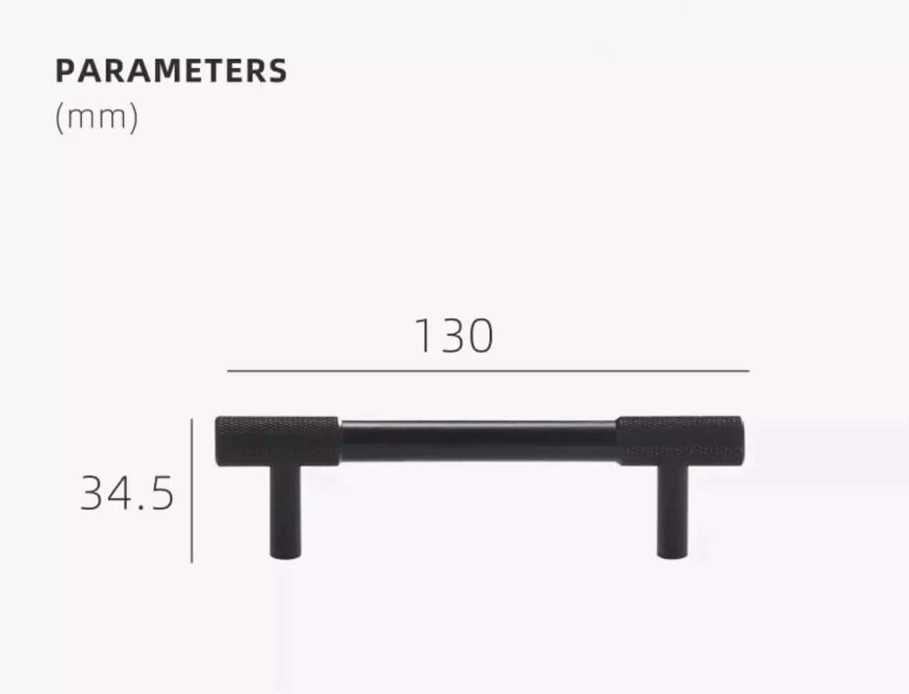 Knurled Tip Handles - Hestia + Co.