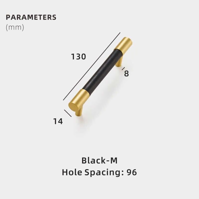 Leather Handle - Hestia + Co.