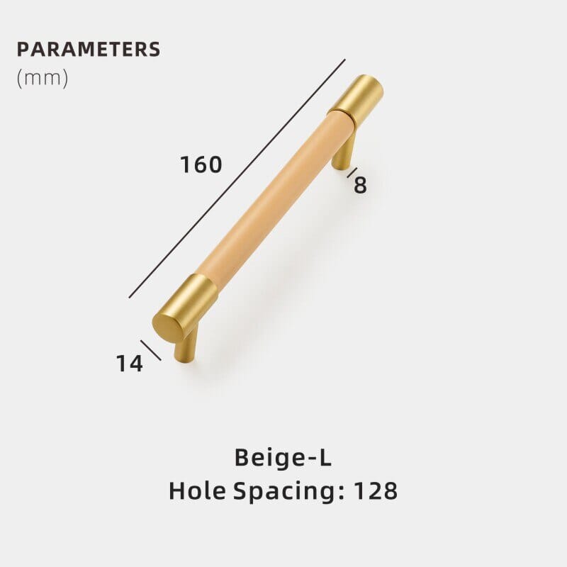 Leather Handle - Hestia + Co.