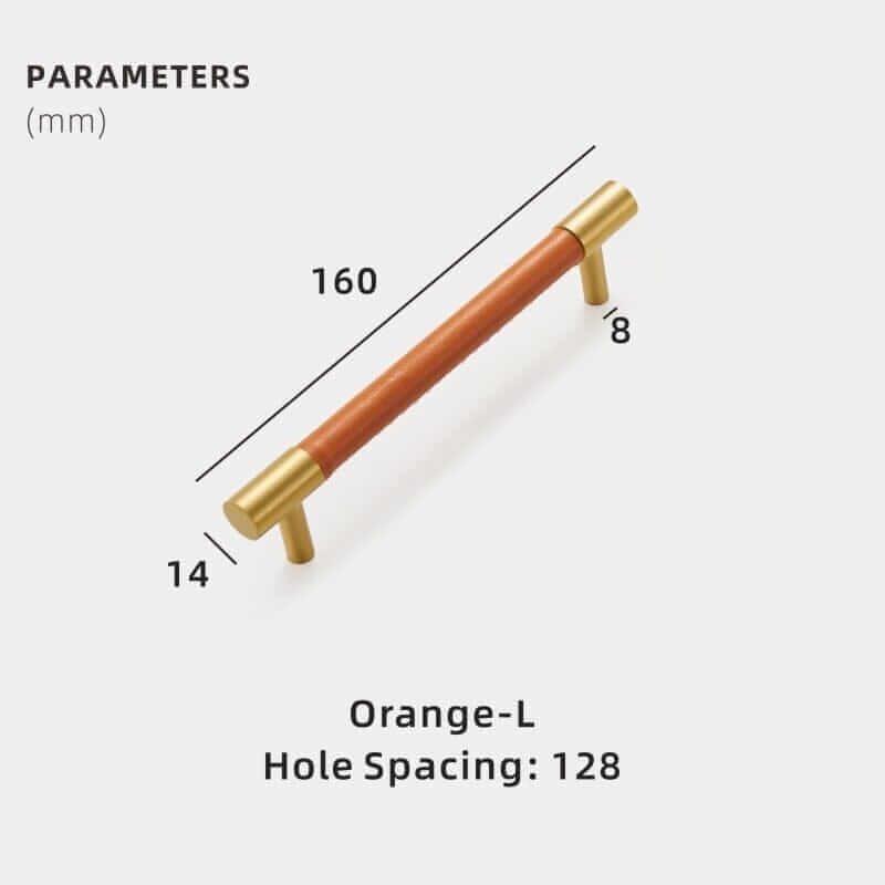 Leather Handle - Hestia + Co.