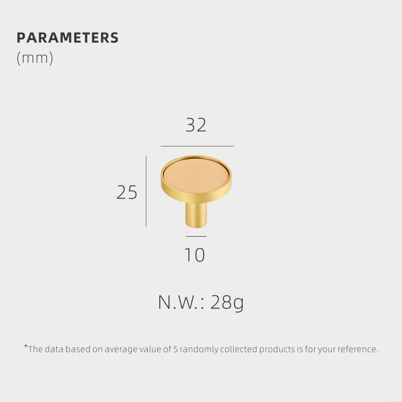 Leather Handle - Hestia + Co.