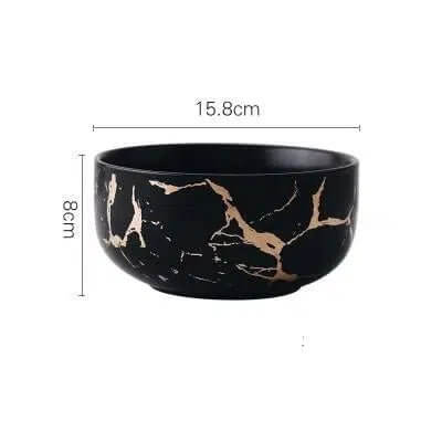 Marble Glaze Ceramic Party Tableware - Hestia + Co.