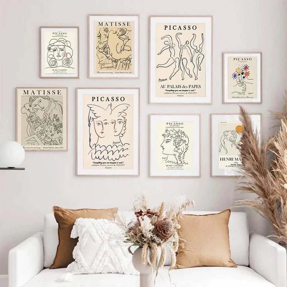 Picasso + Matisse Prints - Hestia + Co.