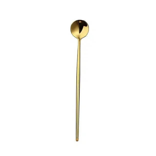 Polished Gold Cutlery Set - Hestia + Co.