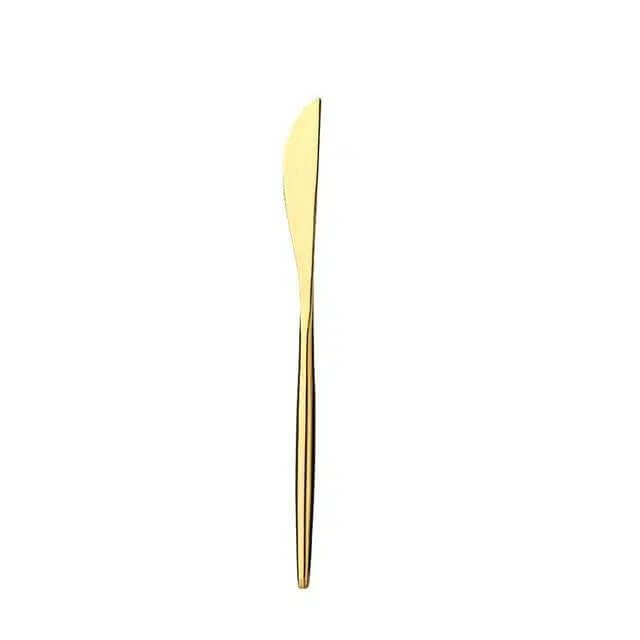 Polished Gold Cutlery Set - Hestia + Co.