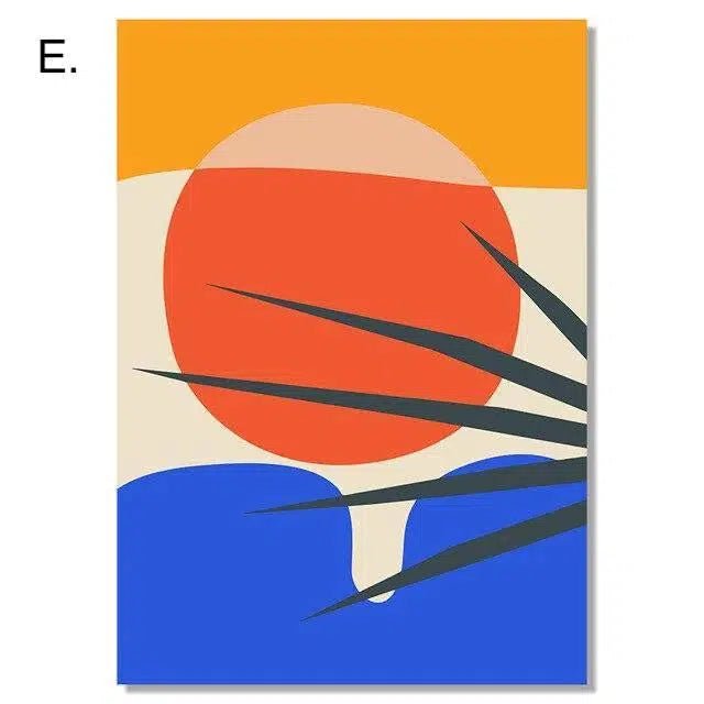 Sail minimalist prints - Hestia + Co.