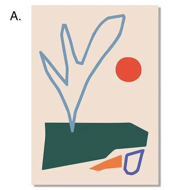 Sail minimalist prints - Hestia + Co.