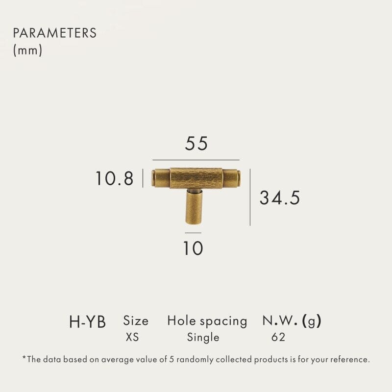 Satin Akzo Handle - Hestia + Co.