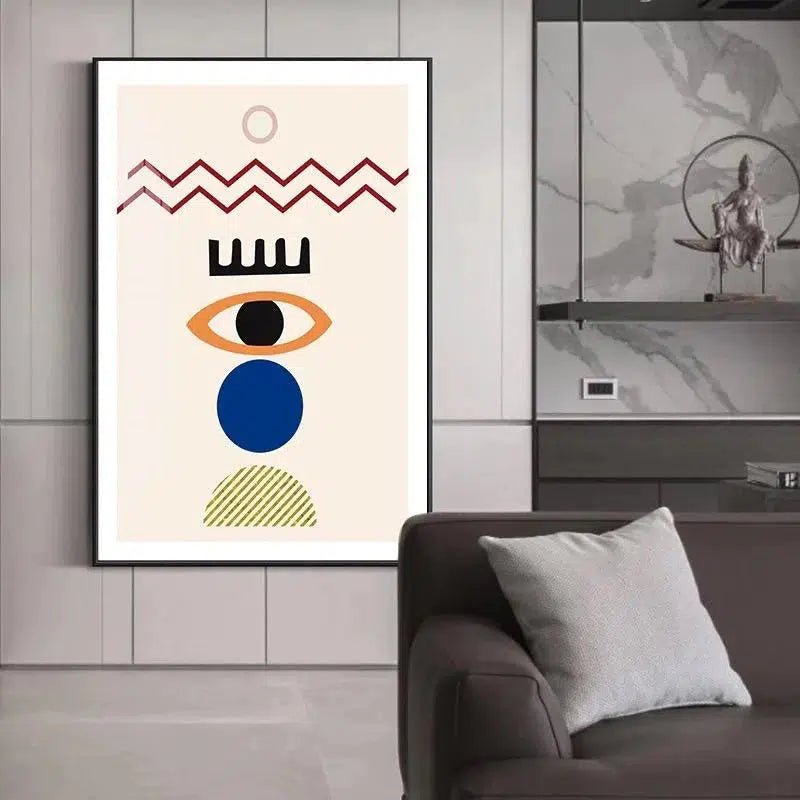 Scandinavian abstract Prints - Hestia + Co.