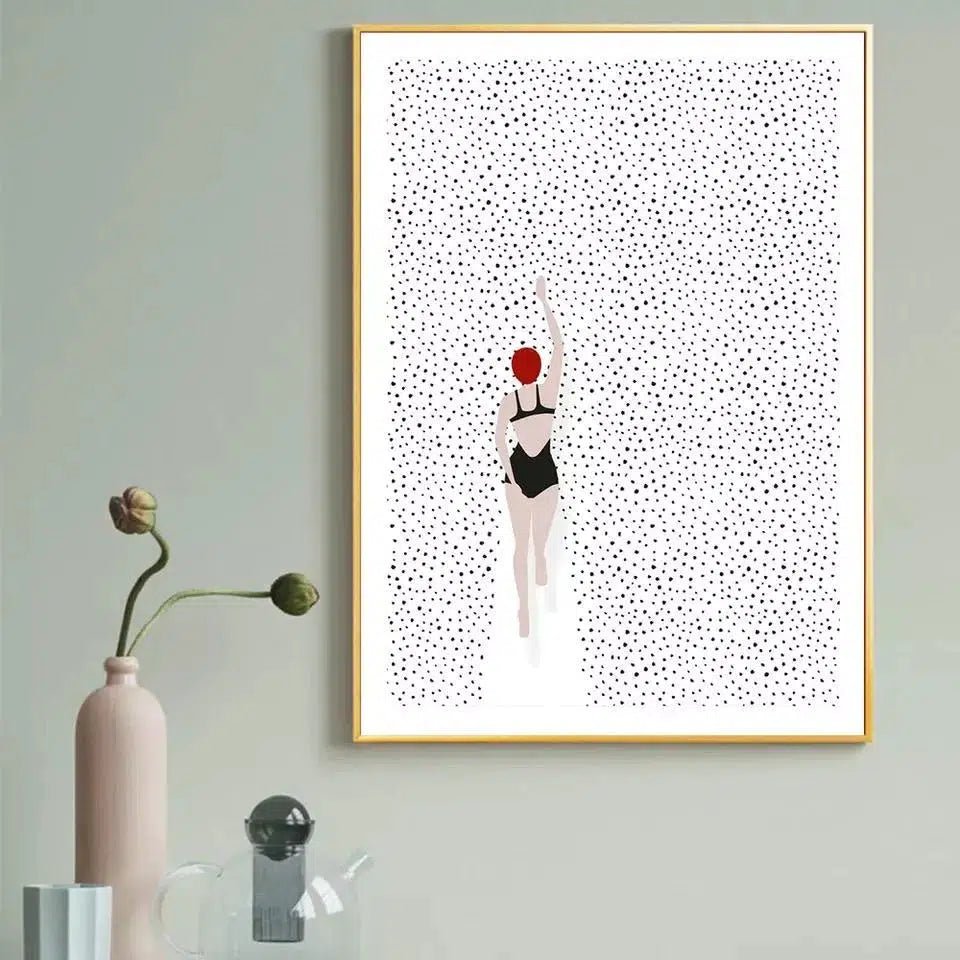 Swimmer Print - Hestia + Co.