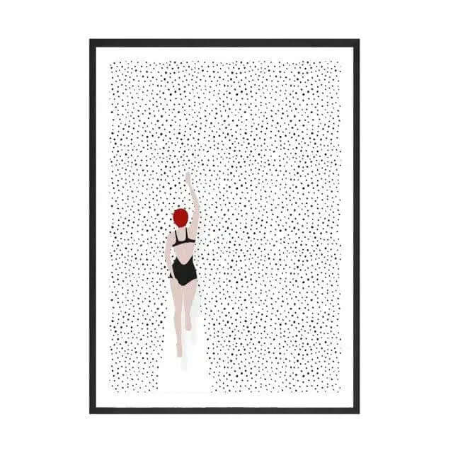 Swimmer Print - Hestia + Co.