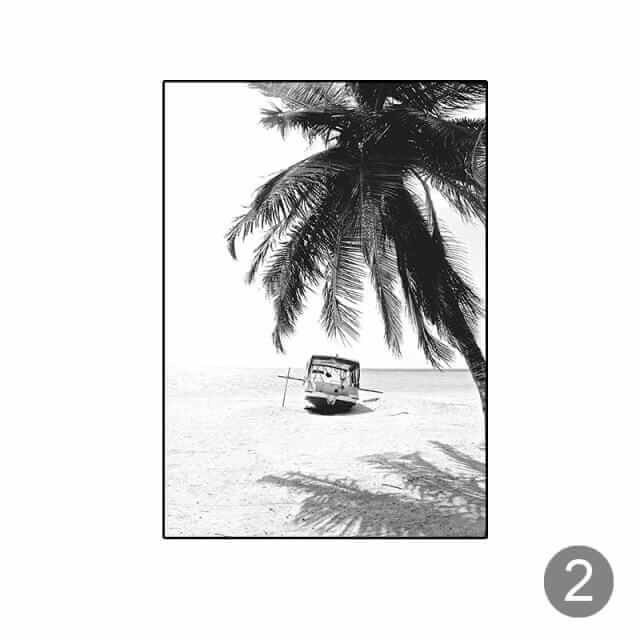 Tropical Black + White Photography - Hestia + Co.