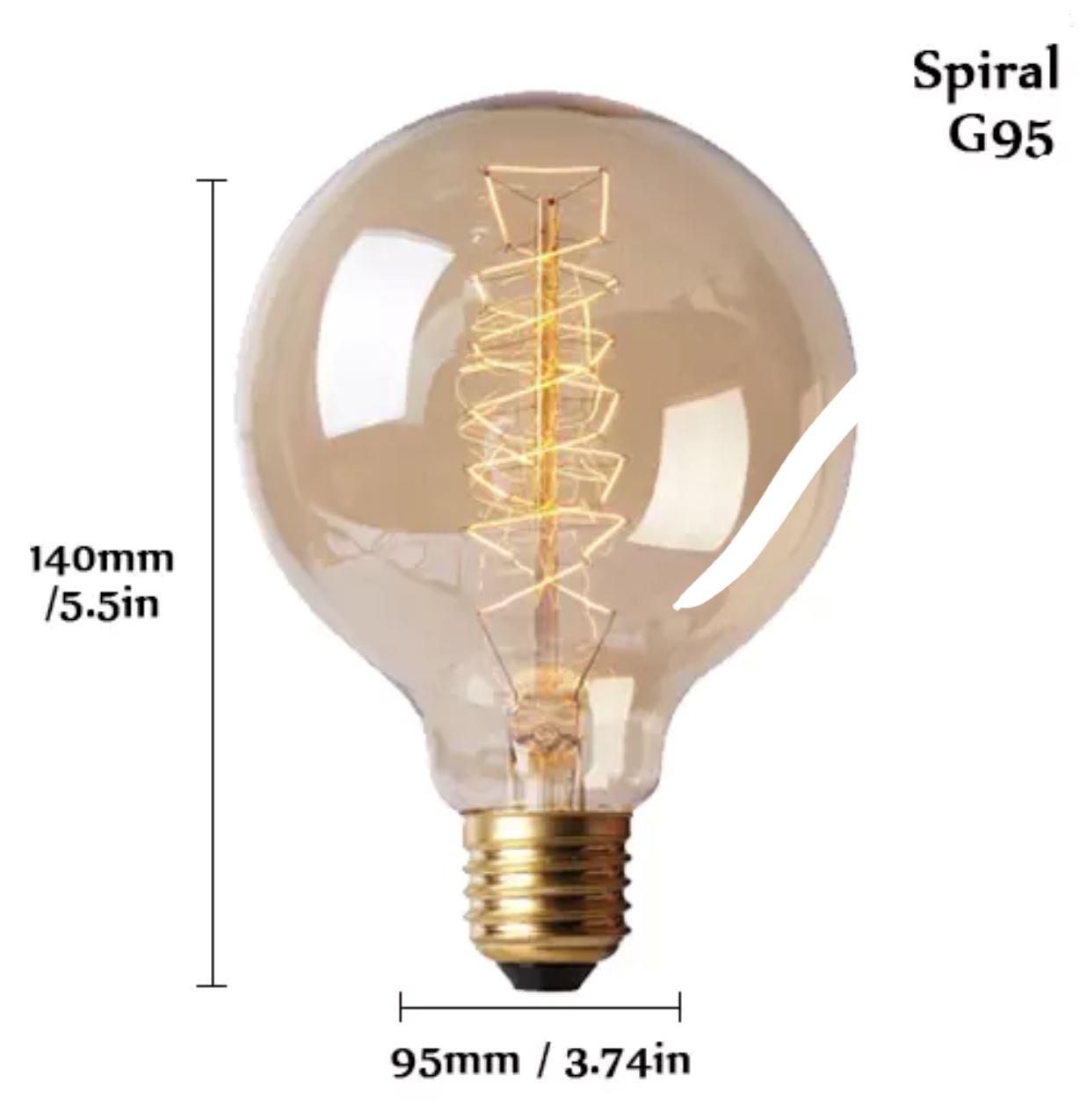 Vintage E27 Filament Light Bulbs - Hestia + Co.