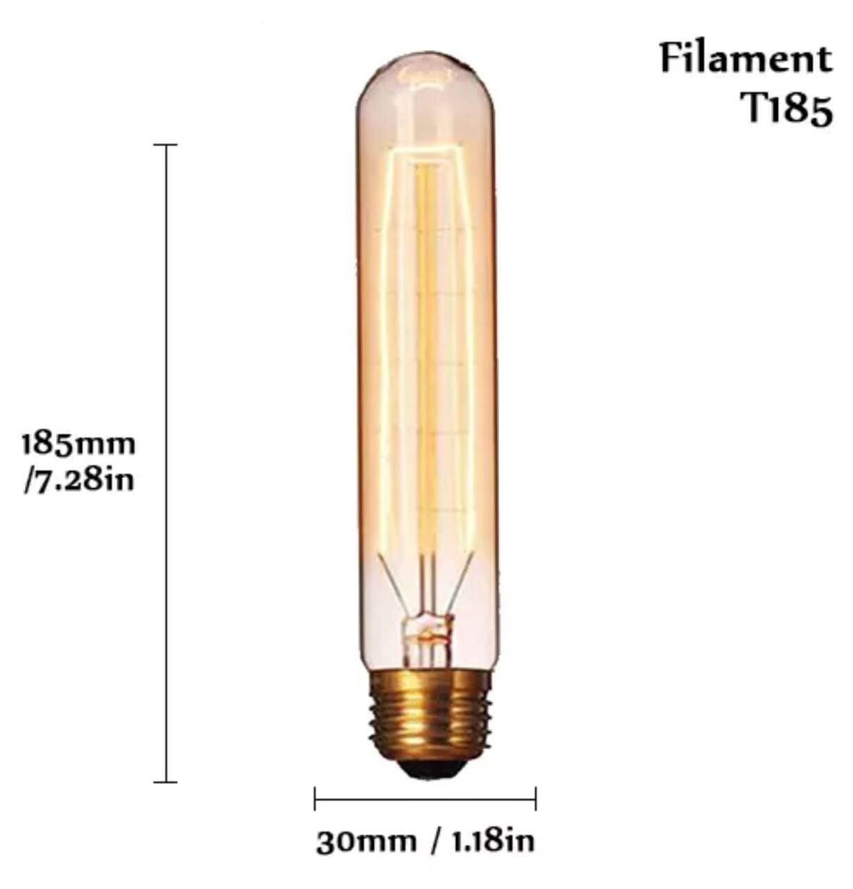 Vintage E27 Filament Light Bulbs - Hestia + Co.