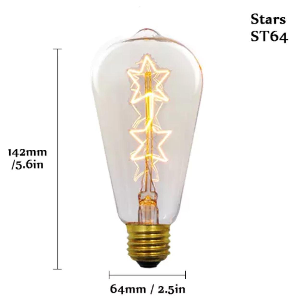 Vintage E27 Filament Light Bulbs - Hestia + Co.