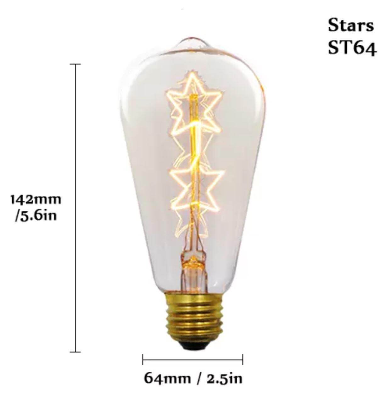 Vintage E27 Filament Light Bulbs - Hestia + Co.