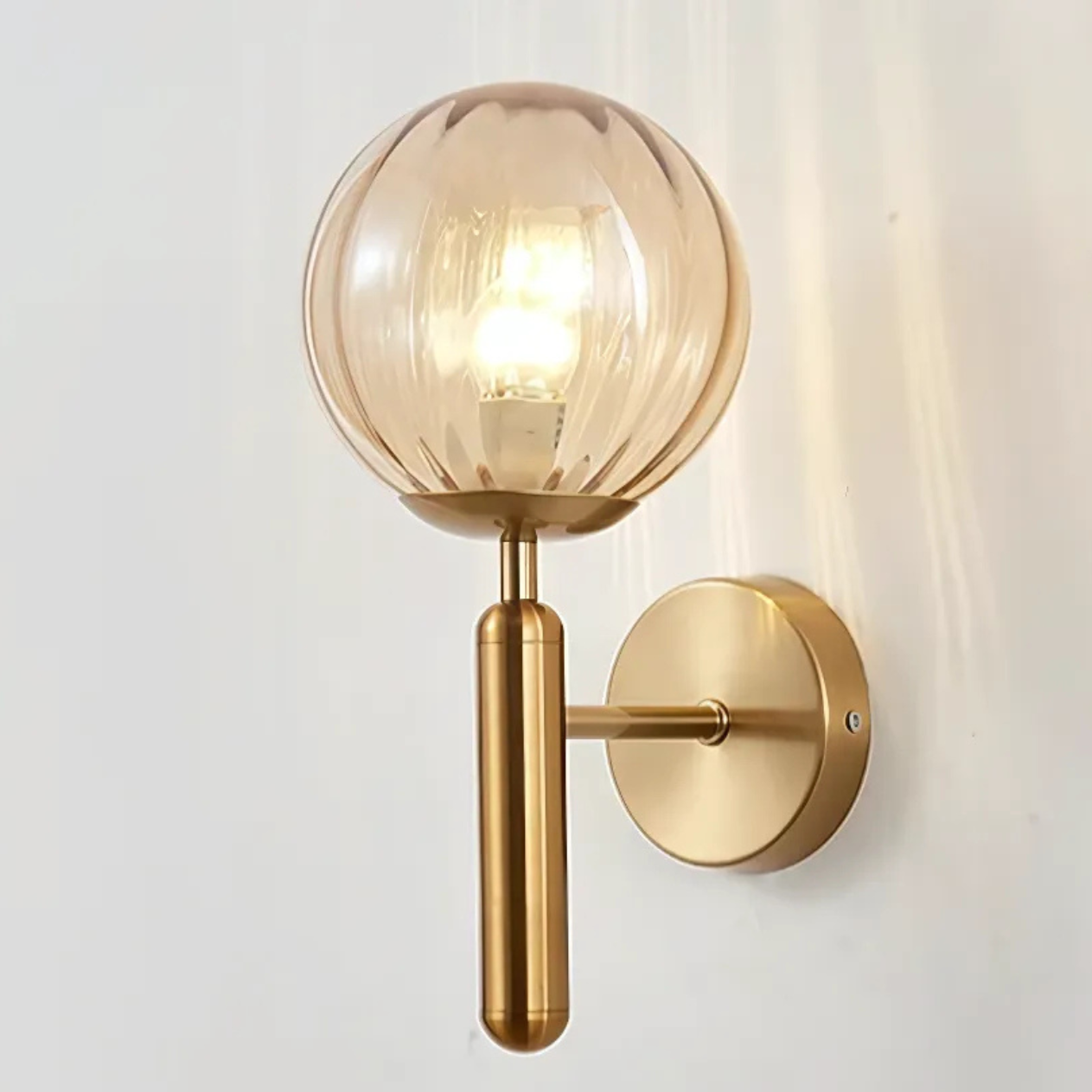 Bauer Brass Wall Light