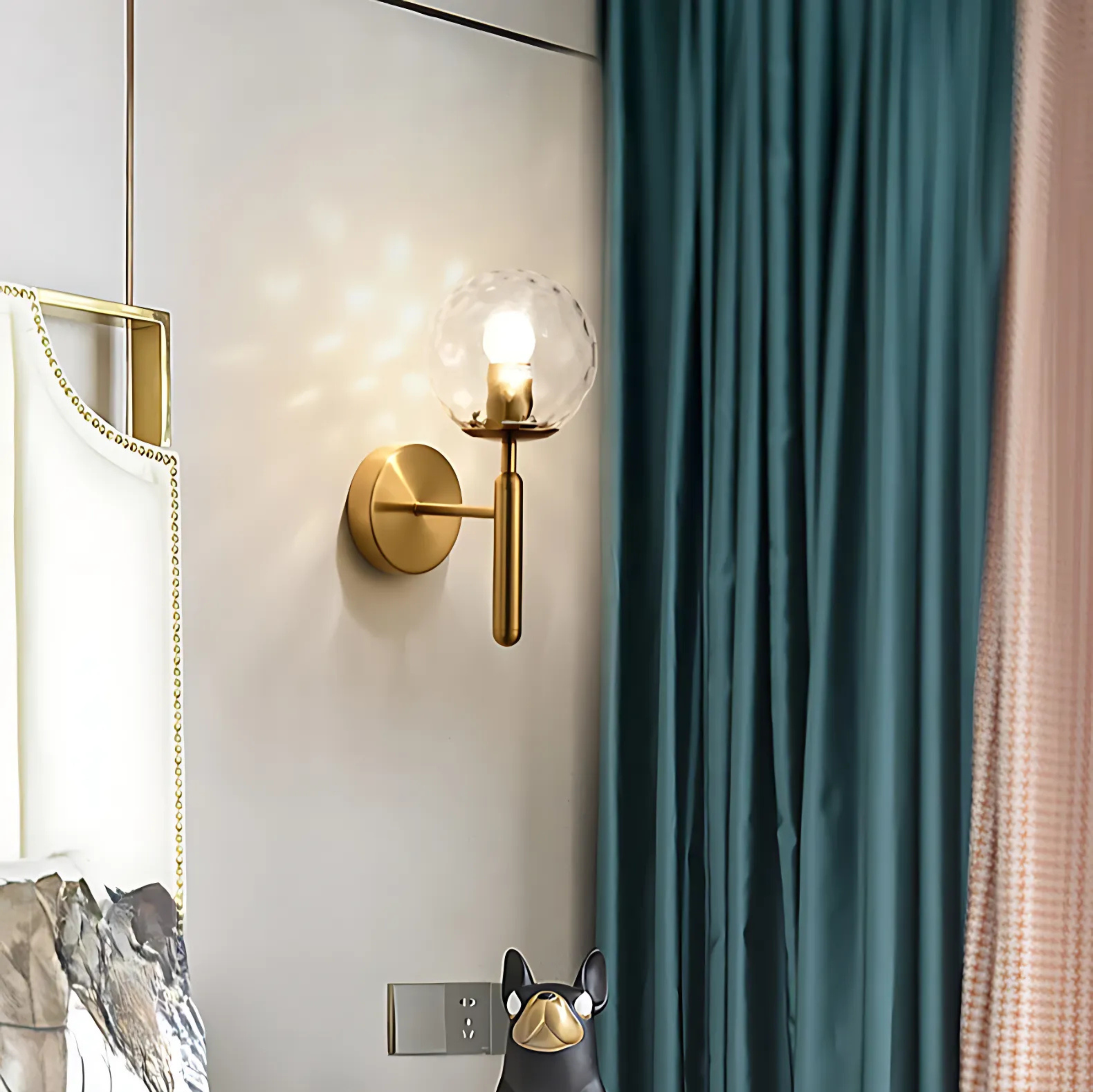 Bauer Brass Wall Light