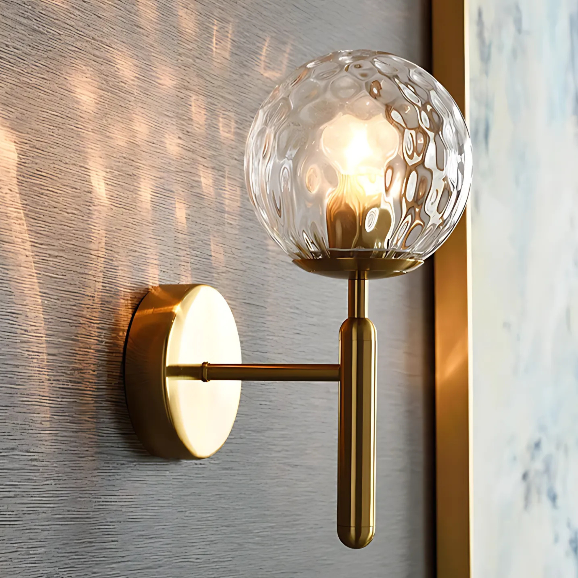 Bauer Brass Wall Light