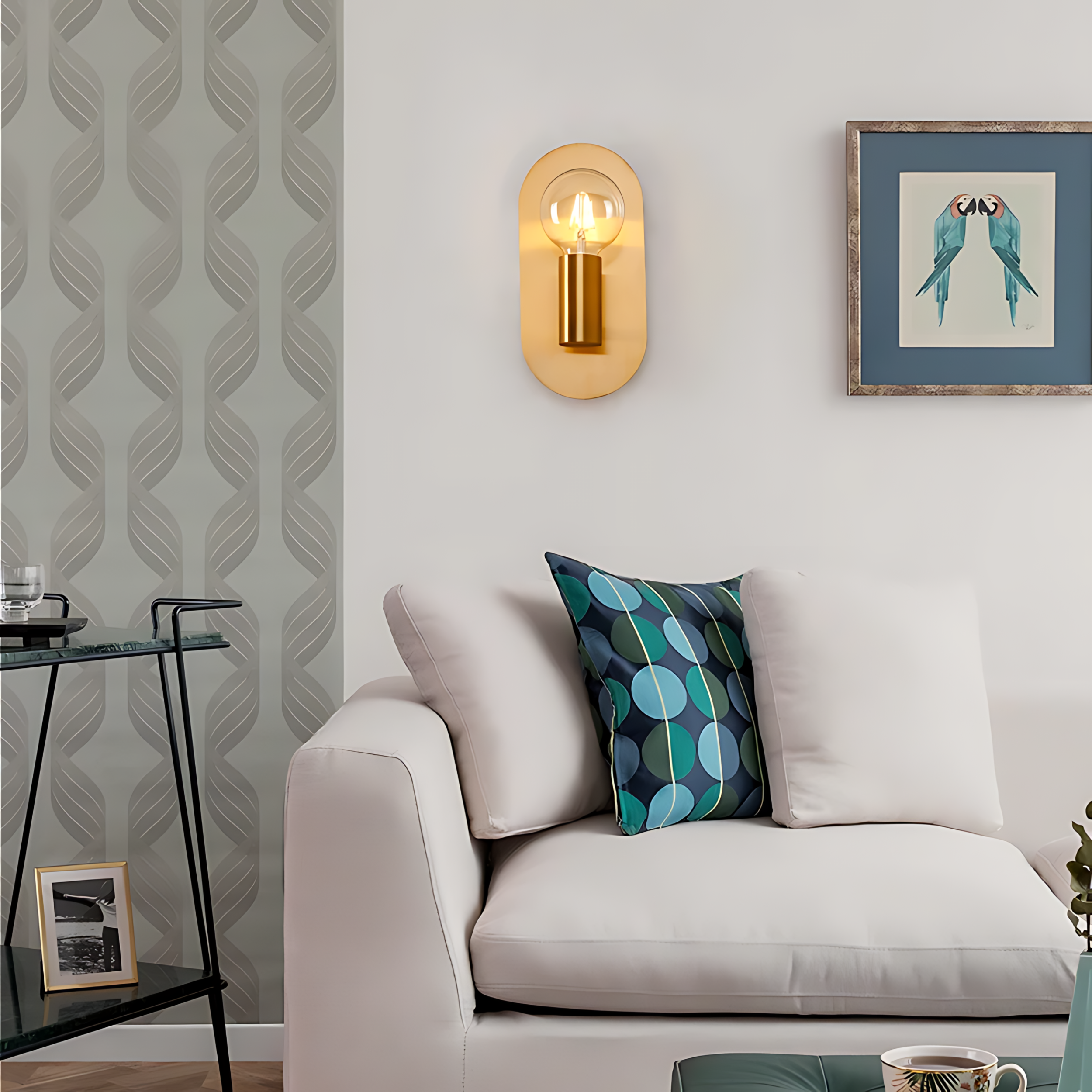 Oval Wall Light