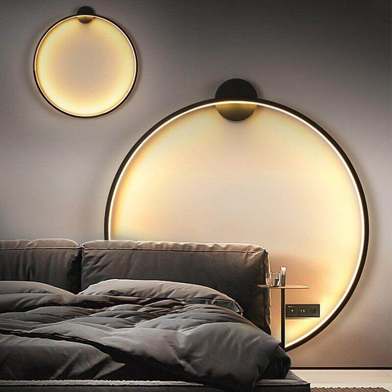 LED-Glasröhre Mit Feder-Design - Dekorative Tischlampe, 15 Cm Hoch, Batteriebetrieben (schwarz)