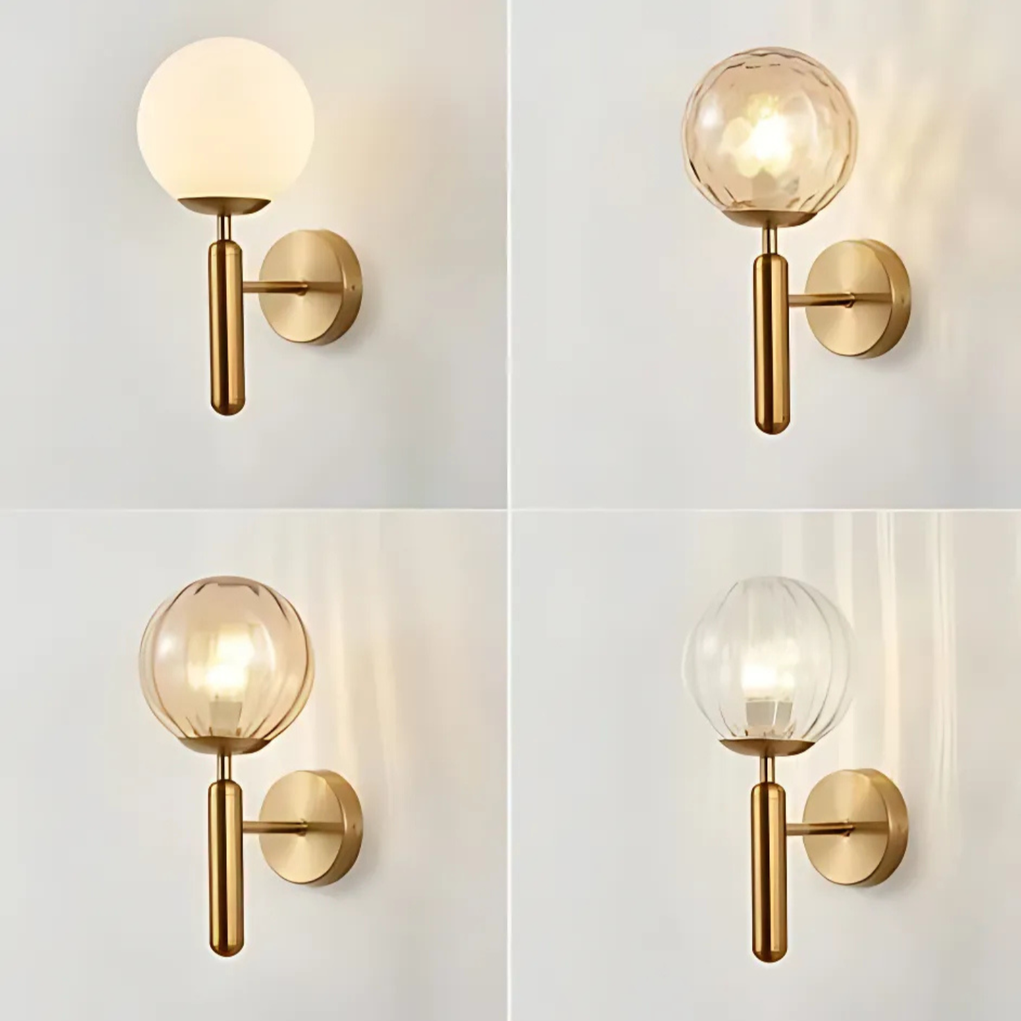 Bauer Brass Wall Light