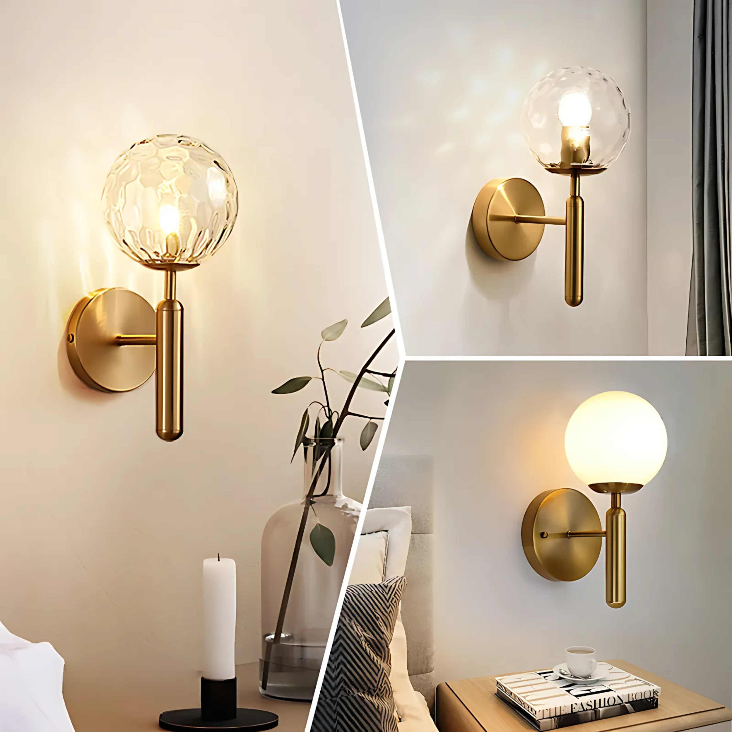 Bauer Brass Wall Light