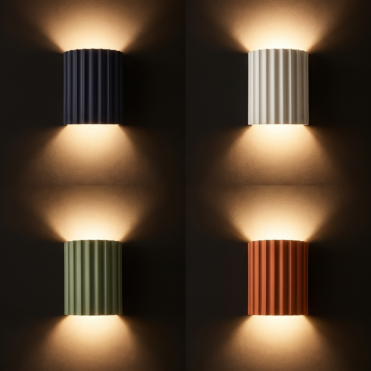 Vault Wall Light - Hestia + Co. (night-time)