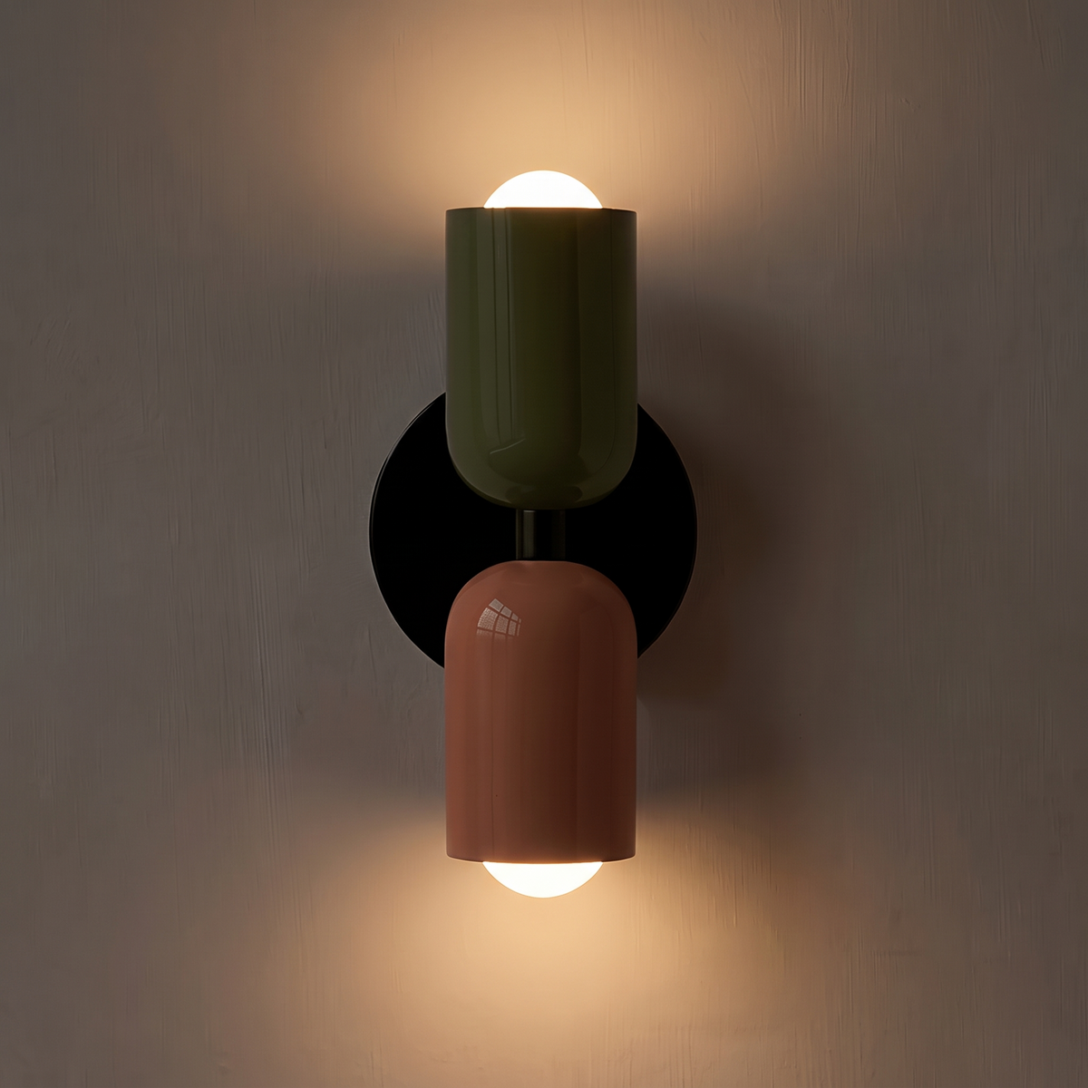 Piccadilly Wall Light - Hestia + Co. (night-time)